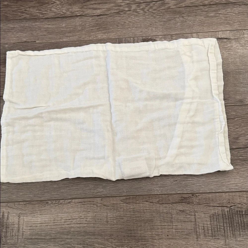Restoration Hardware Warm White Ultra Fine Organic Cotton Toddler Pillow Case